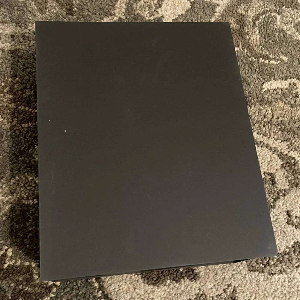 Chanel Black Magnetic Box And Booklets